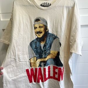 Wallen Graphic T-Shirt - Cream